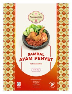 Nyonyalite Sambal Ayam Penyet - Nyonyalite